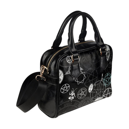 Occult Satanic Symbol Supernatural Witch Witchcraft  Handbag Purse