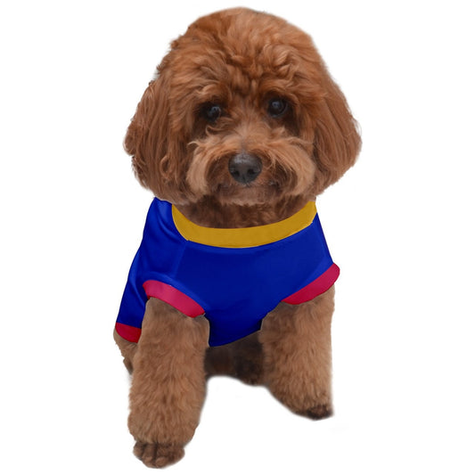Haiti Flag Dog Shirt  *Many Sizes Available.