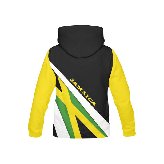 Jamaica Flag Pullover Coat of Arms Hoodie