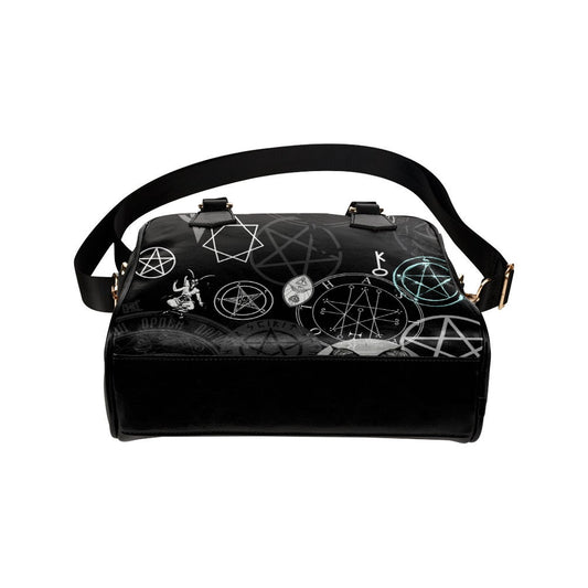Occult Satanic Symbol Supernatural Witch Witchcraft  Handbag Purse