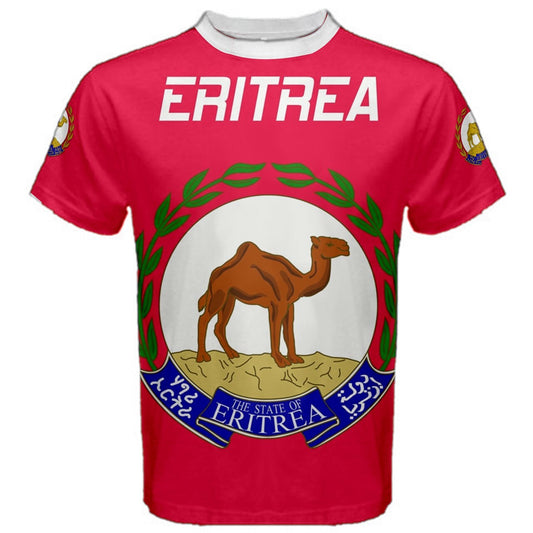 Eritrea Coat of Arms Emblem Flag T-shirt