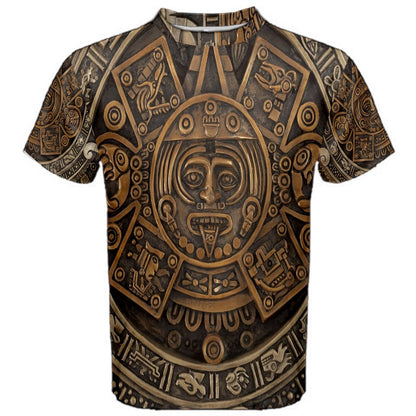 Mayan Ancient Calendar Sundial Sunstone T-shirt