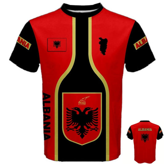 Albania Flag Albanian Eagle Coat of Arms T-shirt