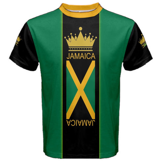 Jamaica King Crown Flag T-shirt
