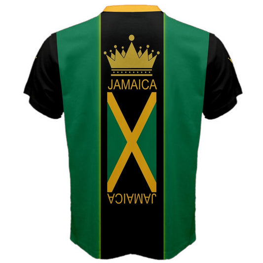 Jamaica King Crown Flag T-shirt