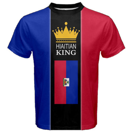Haitian King Crown Haiti Flag T-shirt