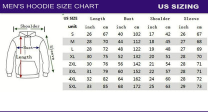 Ukraine Flag Pullover Coat of Arms Mens Hoodie