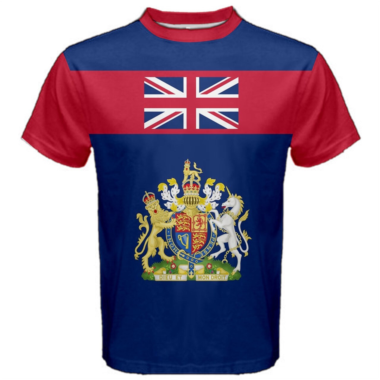 United Kingdom Union Jack Jersey Numbers And Name Flag T-shirt