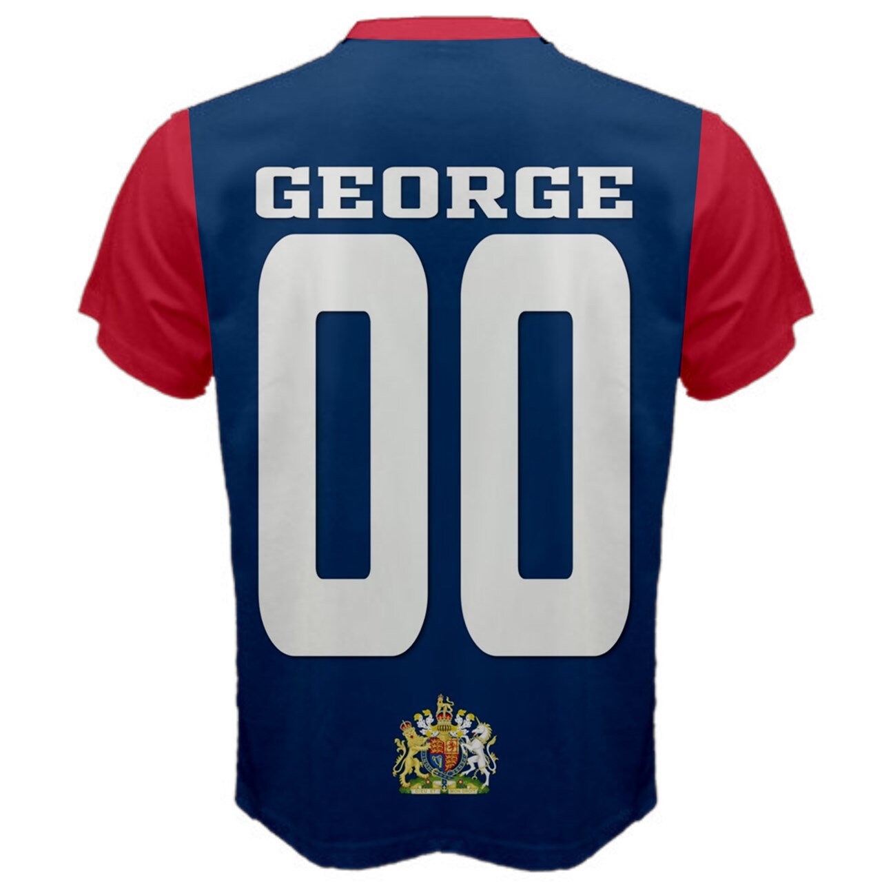 United Kingdom Union Jack Jersey Numbers And Name Flag T-shirt