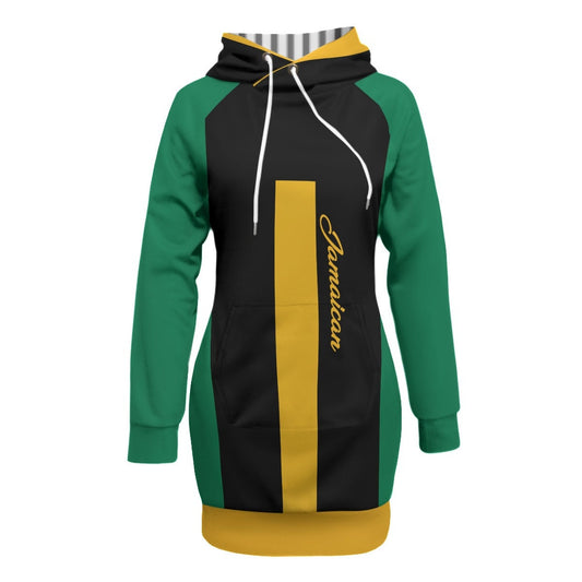 Jamaican *New Style for Fall 23* Women's Cozy Pullover Hoodie With Raglan Sleeve