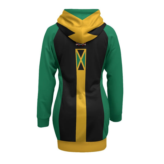 Jamaican *New Style for Fall 23* Women's Cozy Pullover Hoodie With Raglan Sleeve
