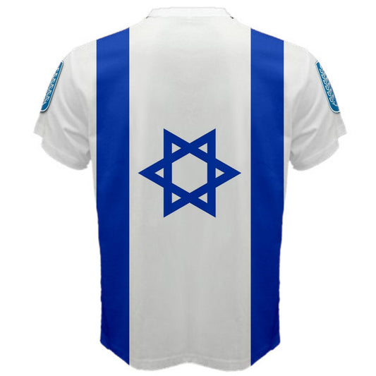 Israel National Flag & Emblem Men's T-shirt