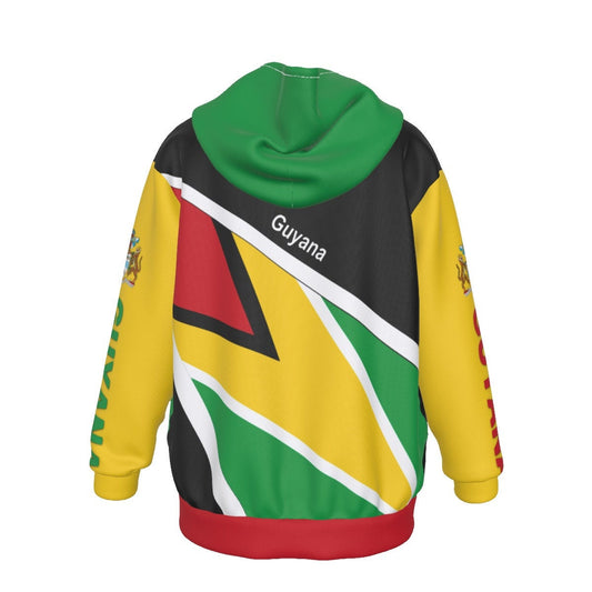 Guyana Coat or Arms Oversized Kid's Hoodie