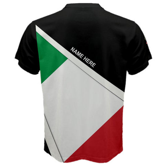 Custom Name Italy Flag Coat of Arms Men's & Kids T-shirts