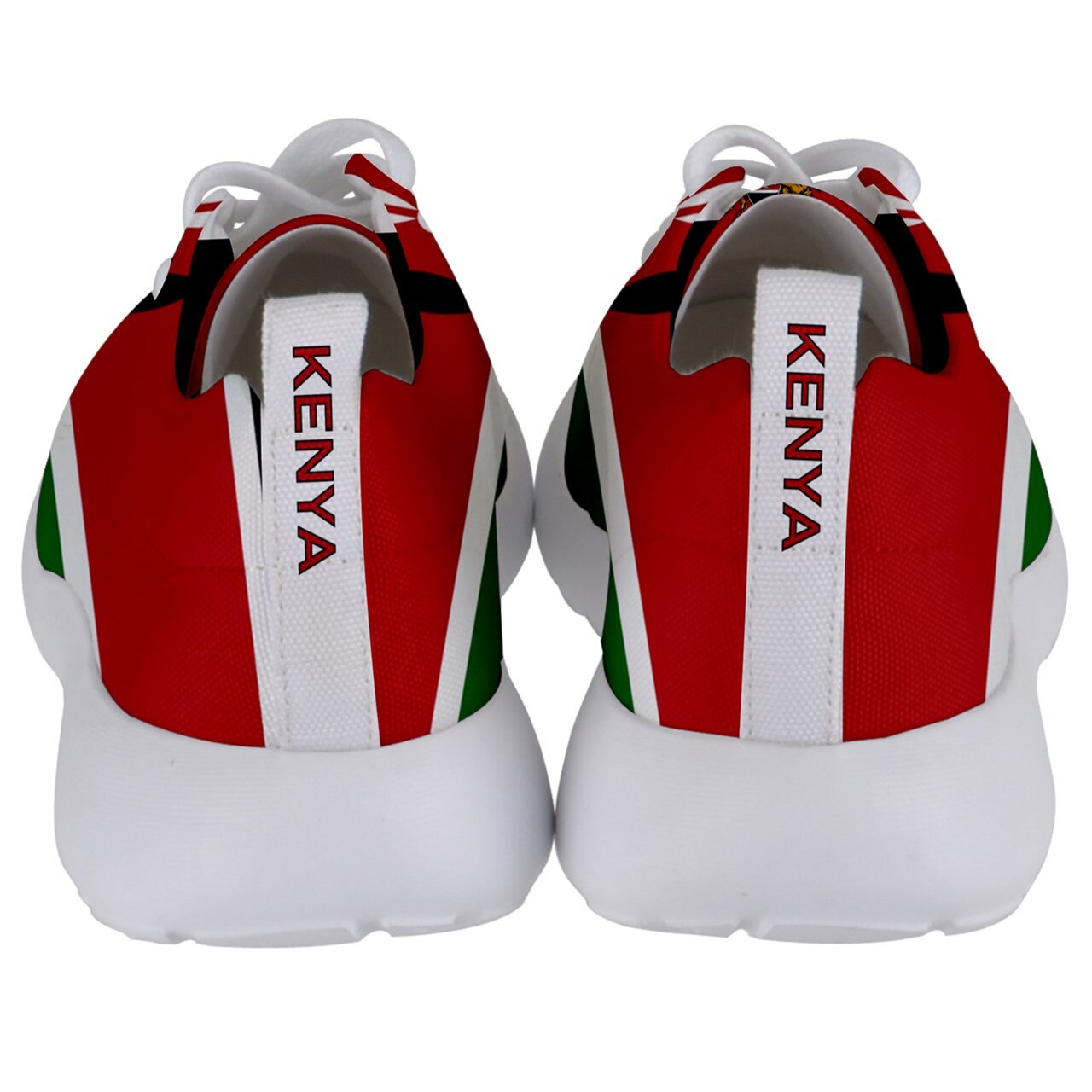 Unique Kenya Flag Coat of Arms Flag Shoes
