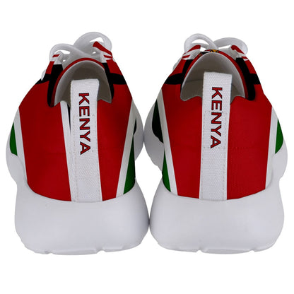Unique Kenya Flag Coat of Arms Flag Shoes