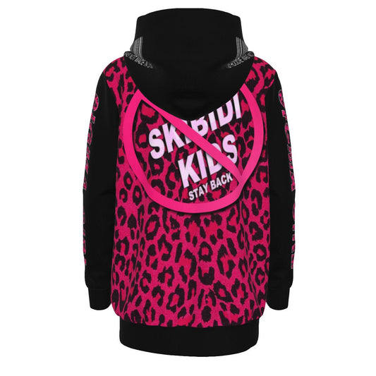 So Sigma Girl/Skibidi Kids Stay Back Funny Kid's Pullover Hoodie