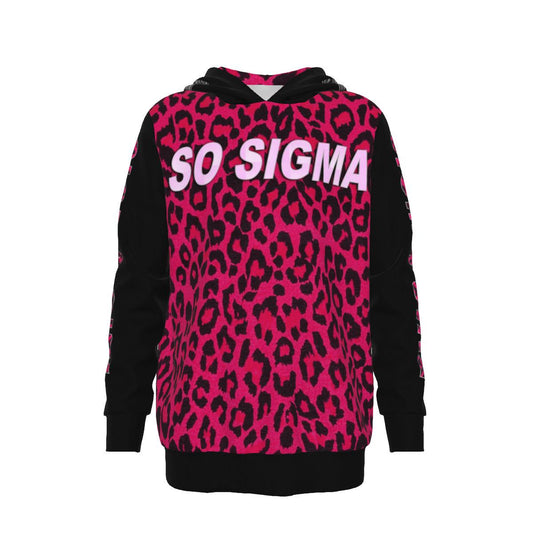 So Sigma Girl/Skibidi Kids Stay Back Funny Kid's Pullover Hoodie